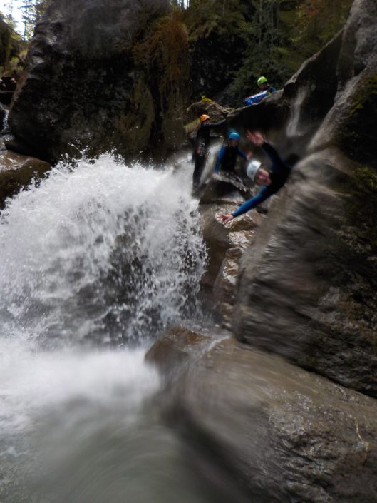 Lehrlingsausflug Canyoning