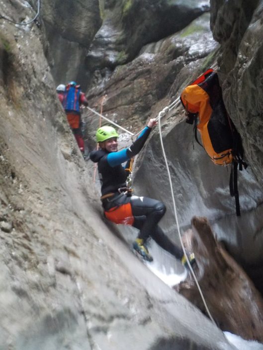 Lehrlingsausflug Canyoning