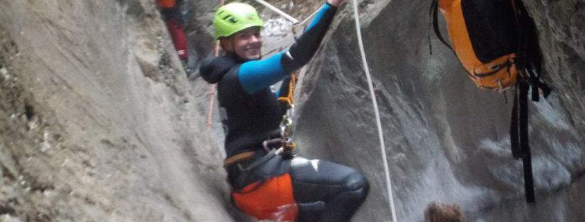 Lehrlingsausflug Canyoning