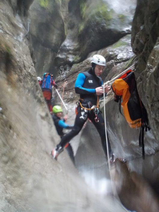 Lehrlingsausflug Canyoning