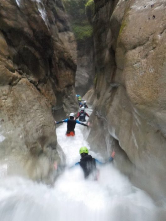 Lehrlingsausflug Canyoning